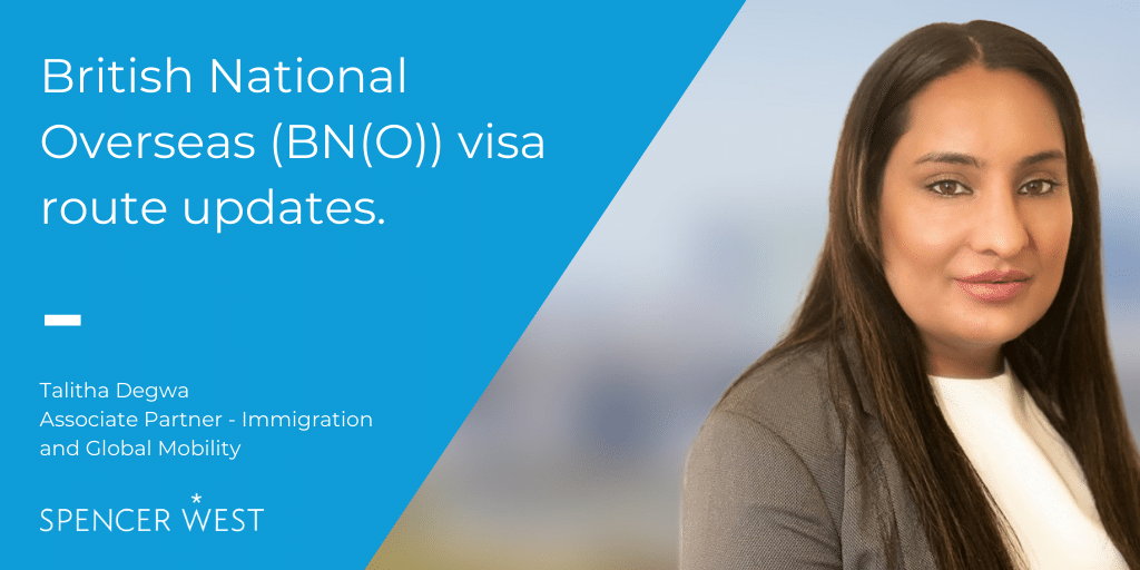 British National Overseas (BN(O)) visa route updates.